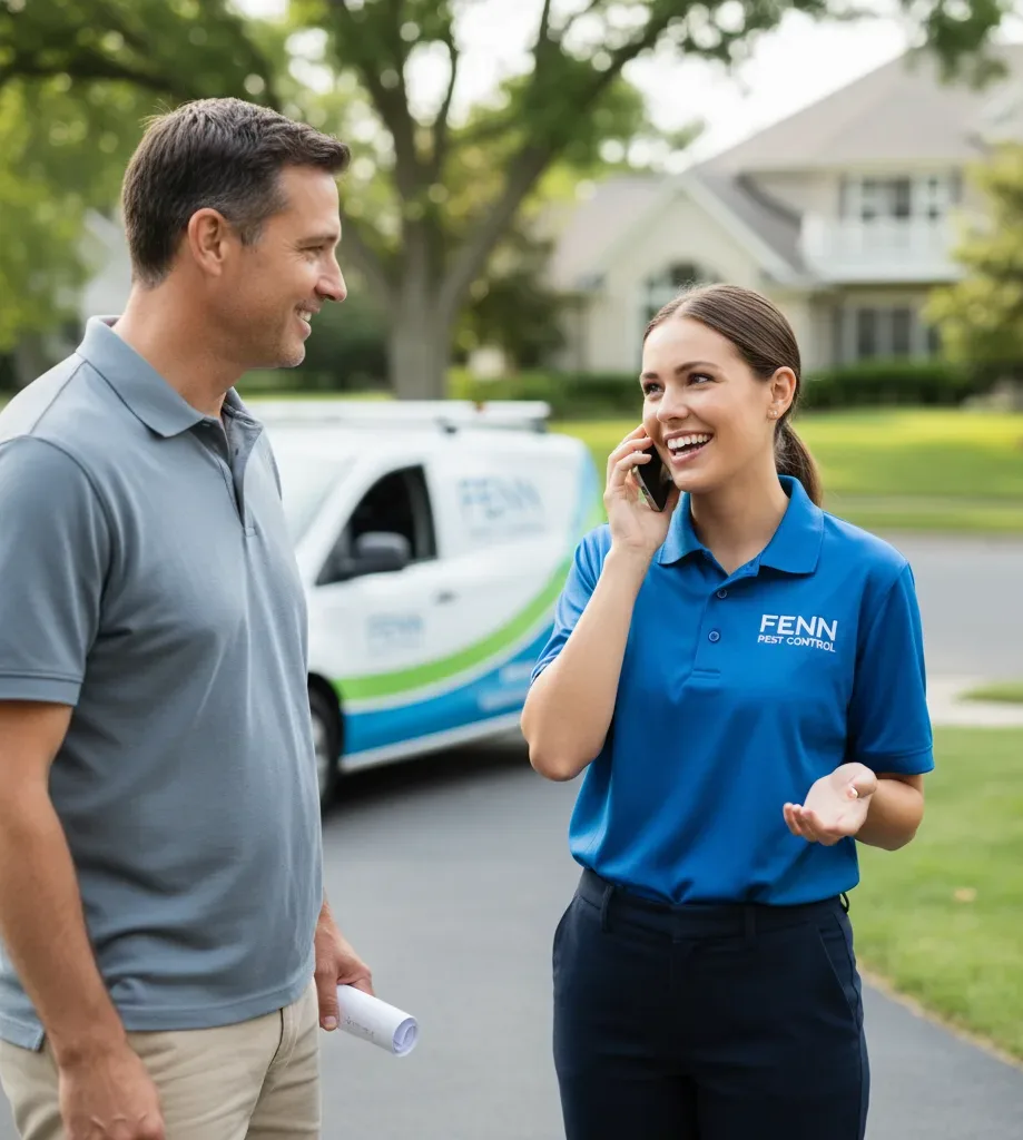 Fenn Pest Control customer support in Chazy